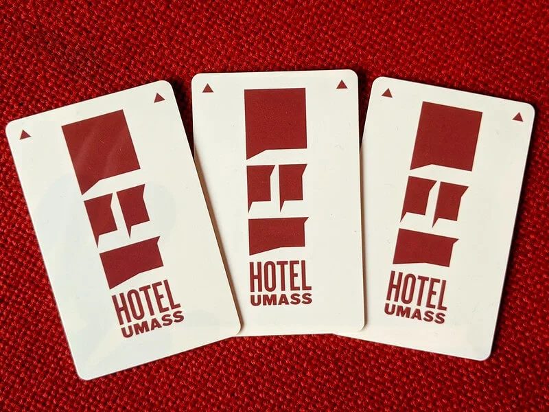 Hotel key cards